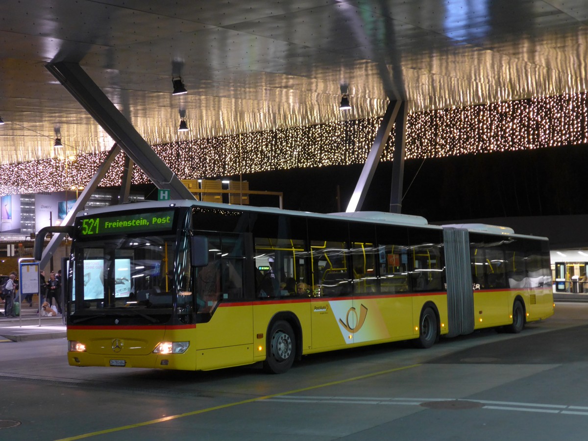 (166'576) - PostAuto Zrich - Nr. 237/ZH 780'684 - Mercedes am 6. November 2015 in Zrich, Flughafen