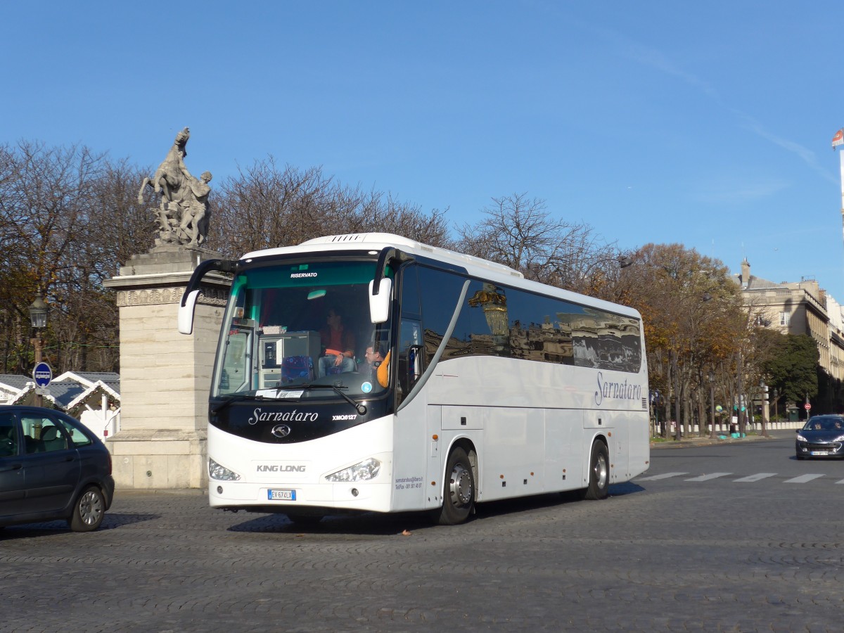 (166'647) - Aus Italien: Sarnataro, Succivo - EY-674 LX - Kinglong am 15. November 2015 in Paris, Concorde