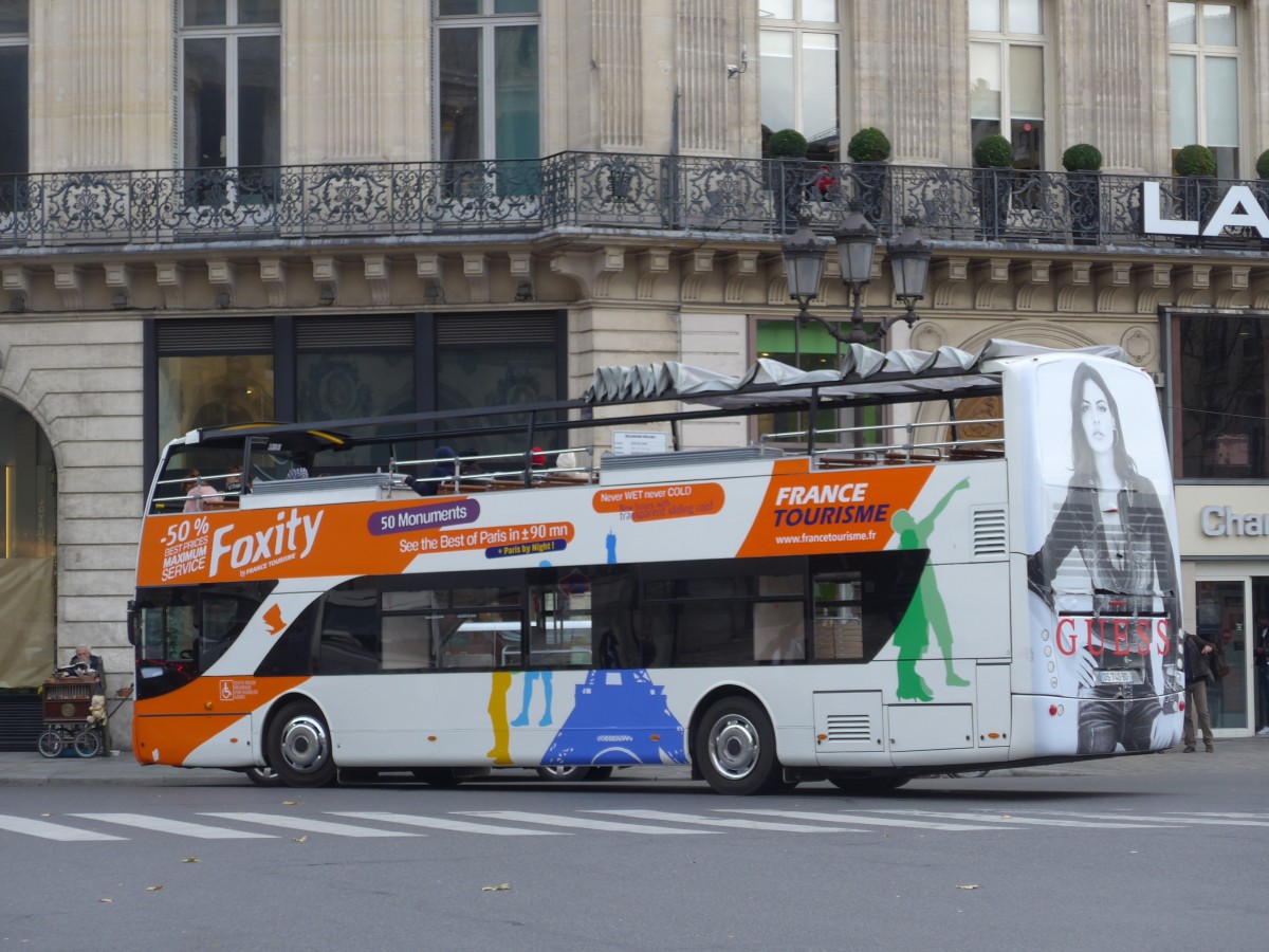 (166'936) - France Tourisme, Paris - DS 740 BD - Ayats am 16. November 2015 in Paris, Op�ra
