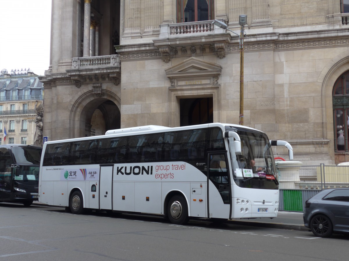 (166'941) - PNA, Villeron - CF 104 ZN - Temsa am 16. November 2015 in Paris, Opra