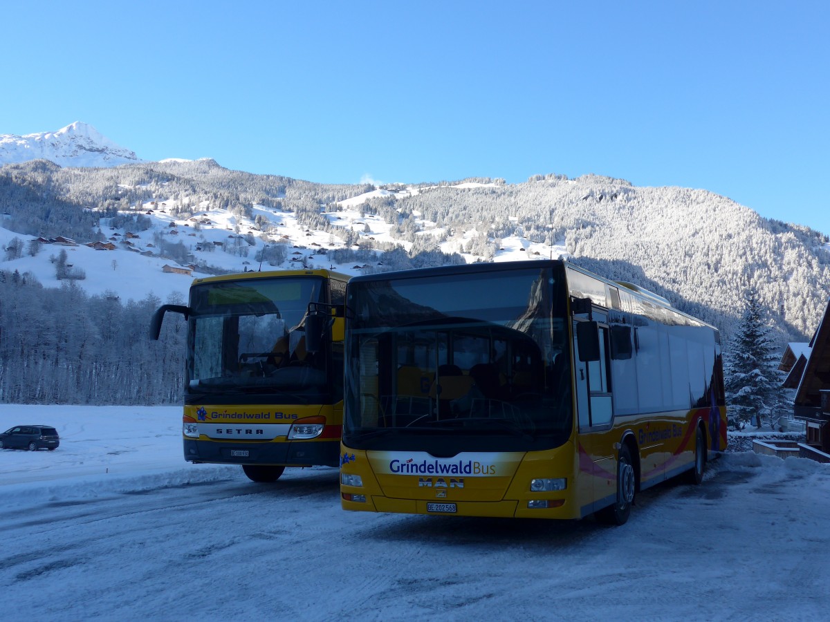 (167'474) - AVG Grindelwald - Nr. 14/BE 202'568 - MAN/G�ppel am 23. November 2015 in Grindelwald, Garage