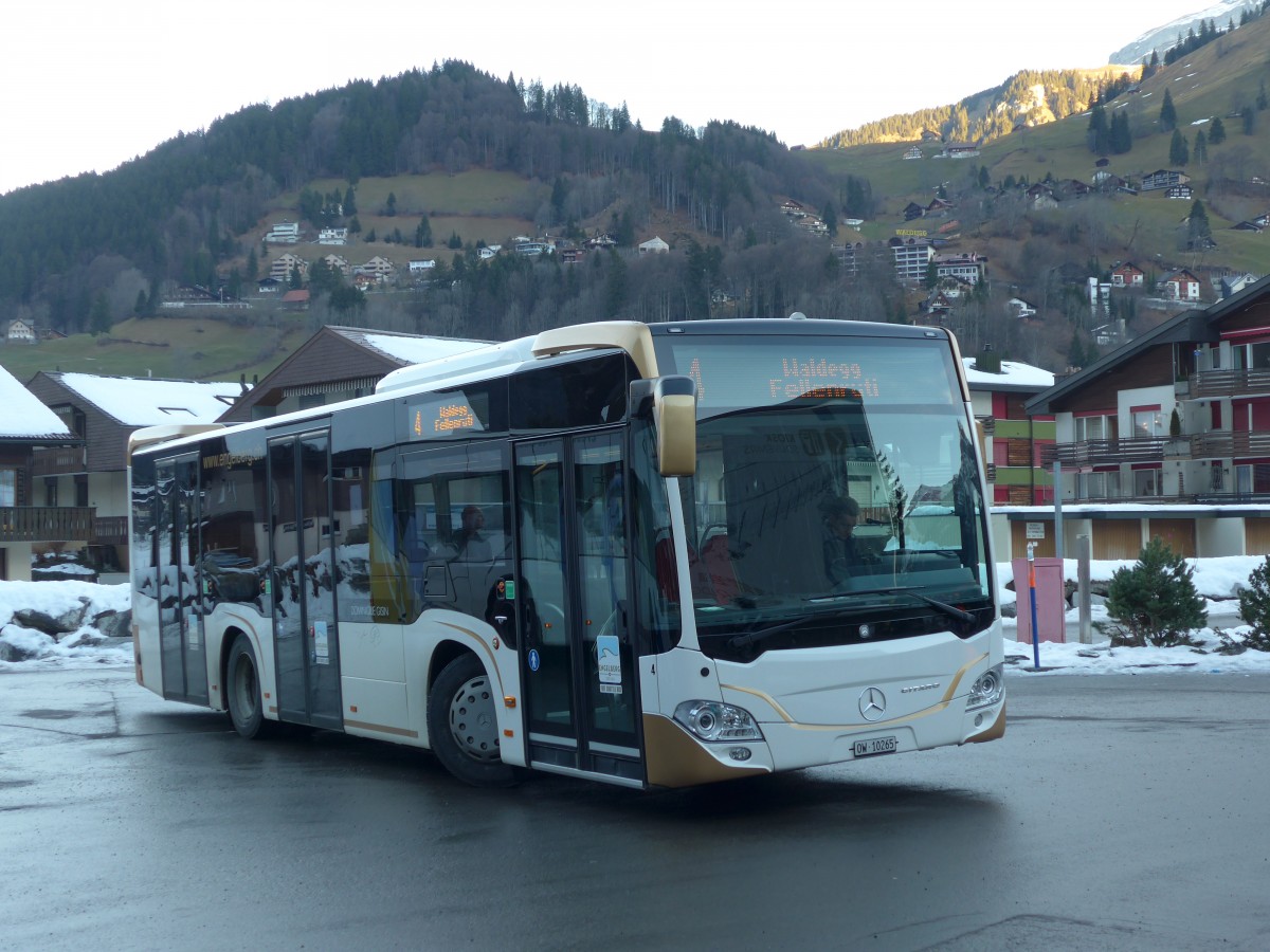 (167'890) - EAB Engelberg - Nr. 4/OW 10'265 - Mercedes am 25. Dezember 2015 in Engelberg, Titlisbahnen