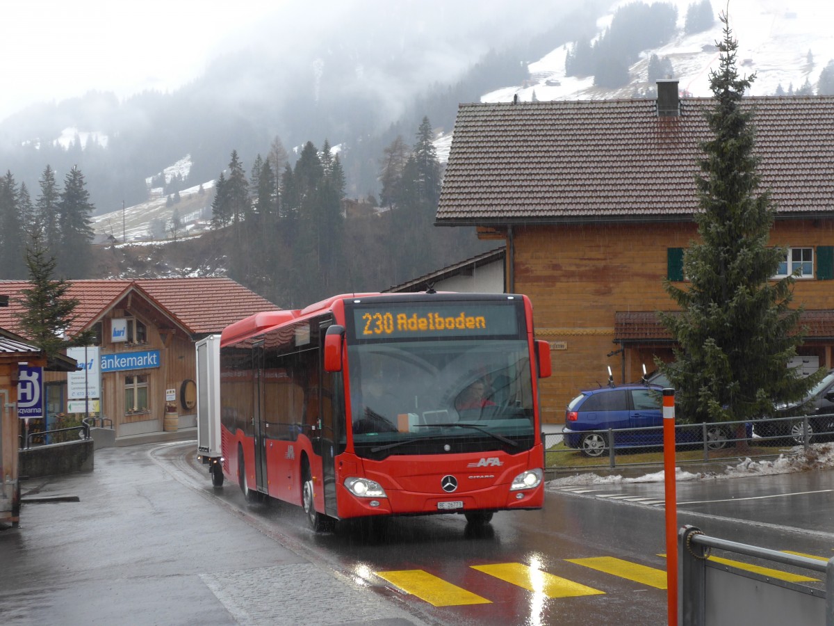 (168'403) - AFA Adelboden - Nr. 27/BE 26'773 - Mercedes am 9. Januar 2016 in Adelboden, Mhleport