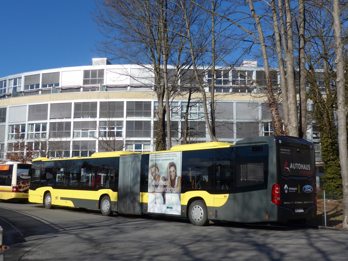 (168'598) - STI Thun - Nr. 162/BE 752'162 - Mercedes am 5. Februar 2016 bei der Schiffl�ndte Thun