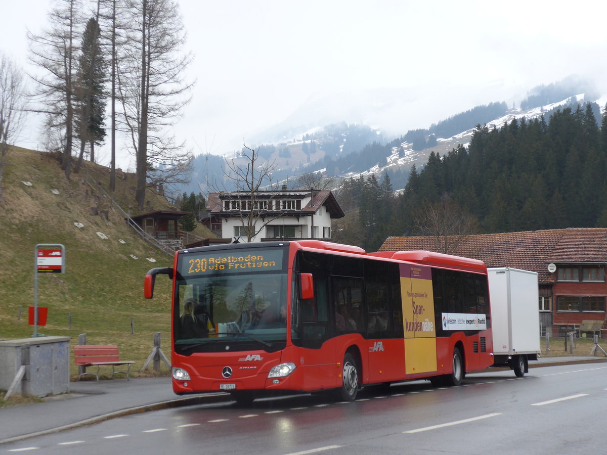 (169'538) - AFA Adelboden - Nr. 95/BE 26'774 - Mercedes am 27. M�rz 2016 in Adelboden, Oey