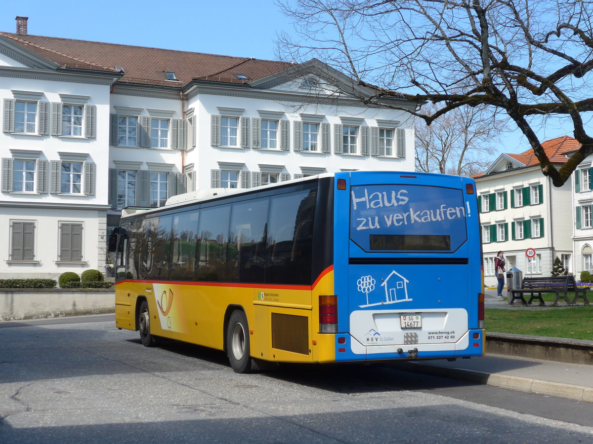 (169'935) - Casutt, Gossau - SG 14'677 - Volvo am 12. April 2016 in Heiden, Post