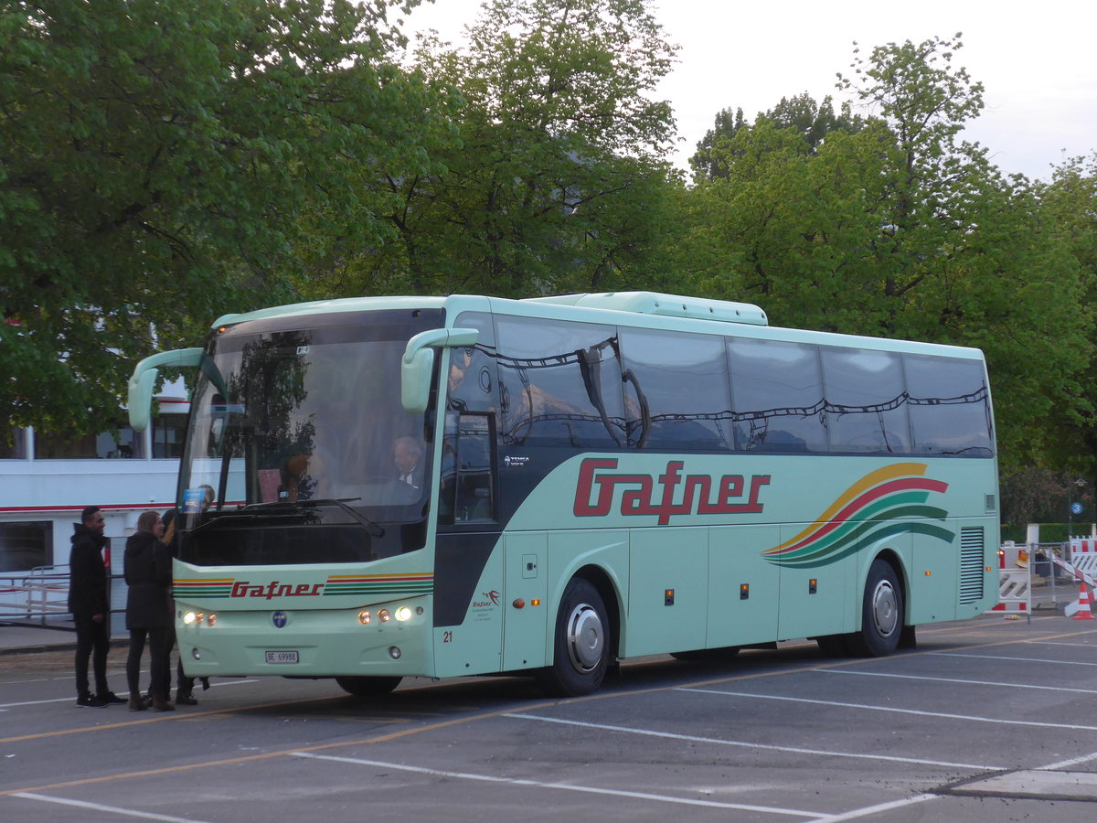 (170'889) - Gafner, Thun - Nr. 21/BE 69'988 - Temsa am 16. Mai 2016 in Thun, CarTerminal