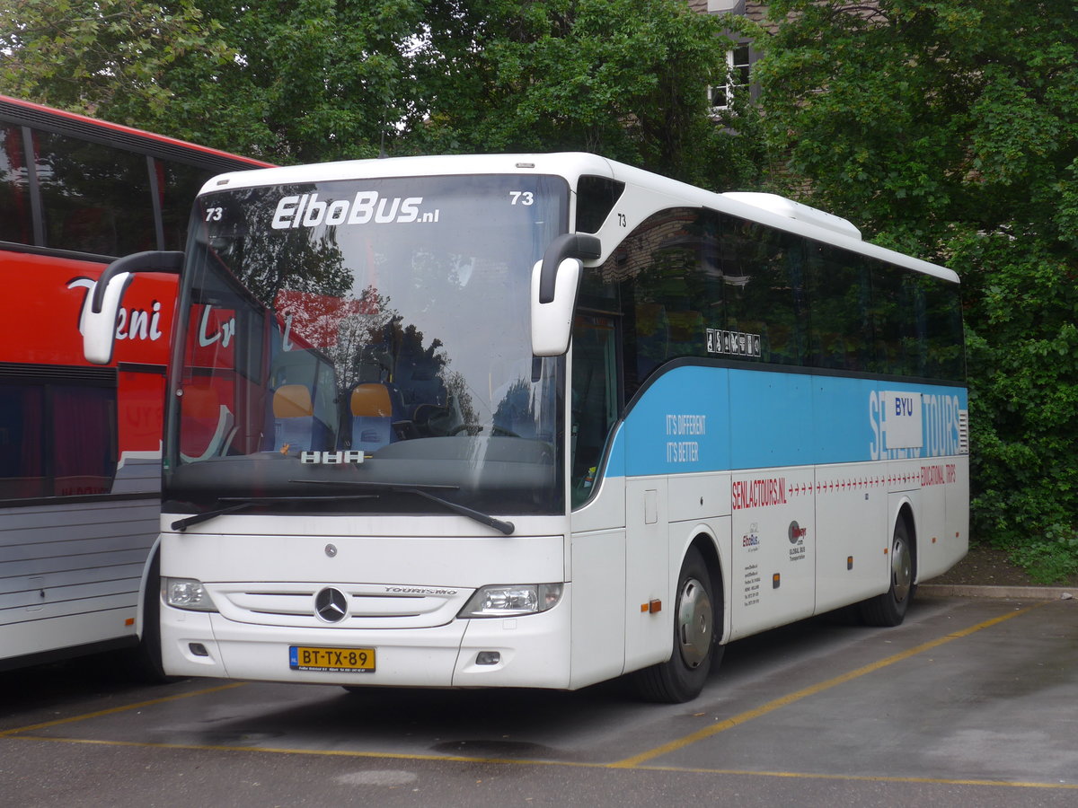 (170'975) - Aus Holland: ElboBus, Heino - Nr. 73/BT-TX-89 - Mercedes am 16. Mai 2016 in Z�rich, Sihlquai