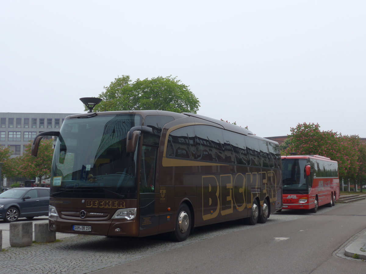 (171'105) - Becker, Vogelsberg - S�M-DB 159 - Mercedes am 20. Mai 2016 in Ulm, Hotel Maritim