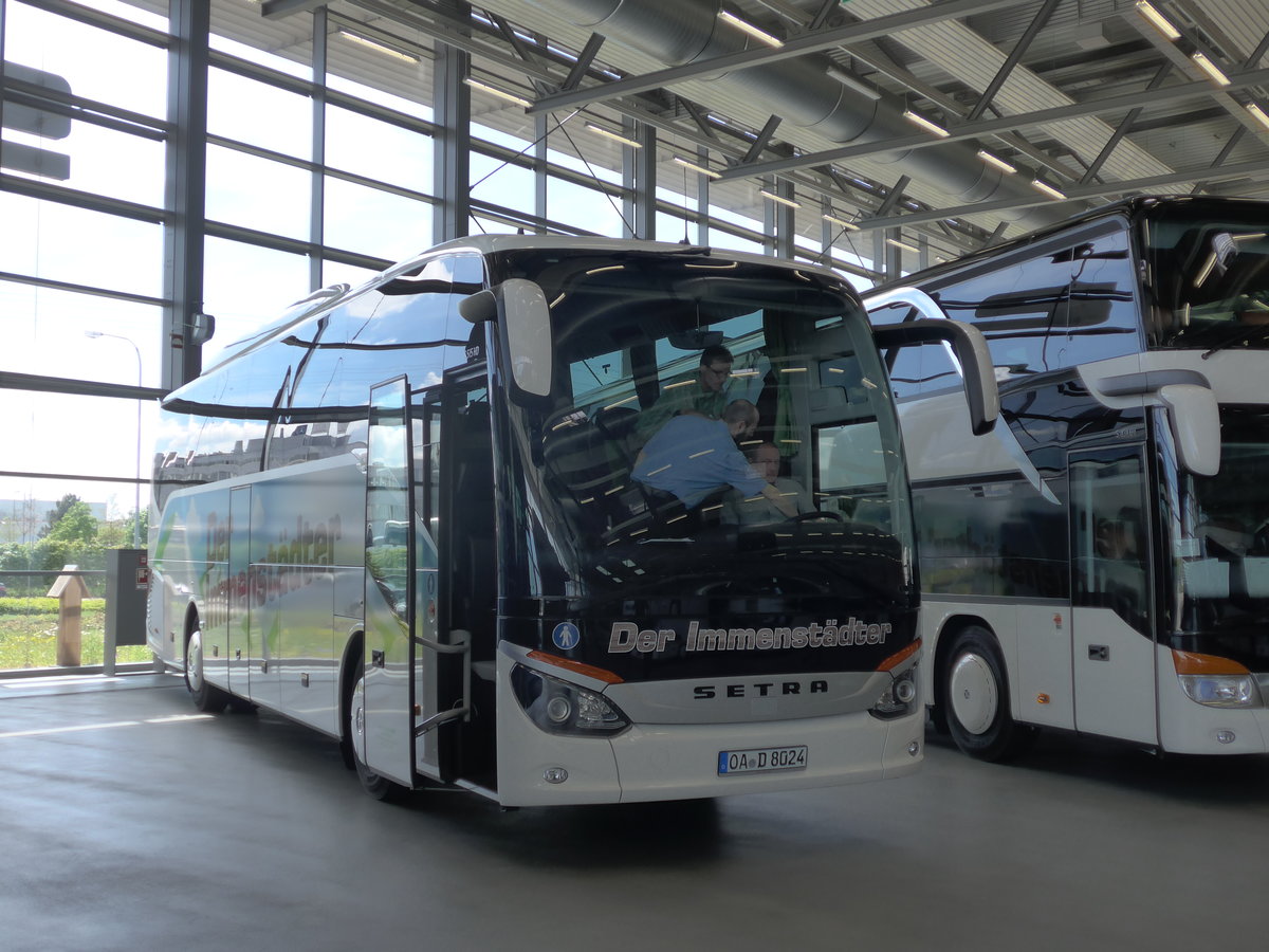 (171'120) - J�rg, Immenstadt - OA-D 8024 - Setra am 20. Mai 2016 in Neu-Ulm, Setrawerk