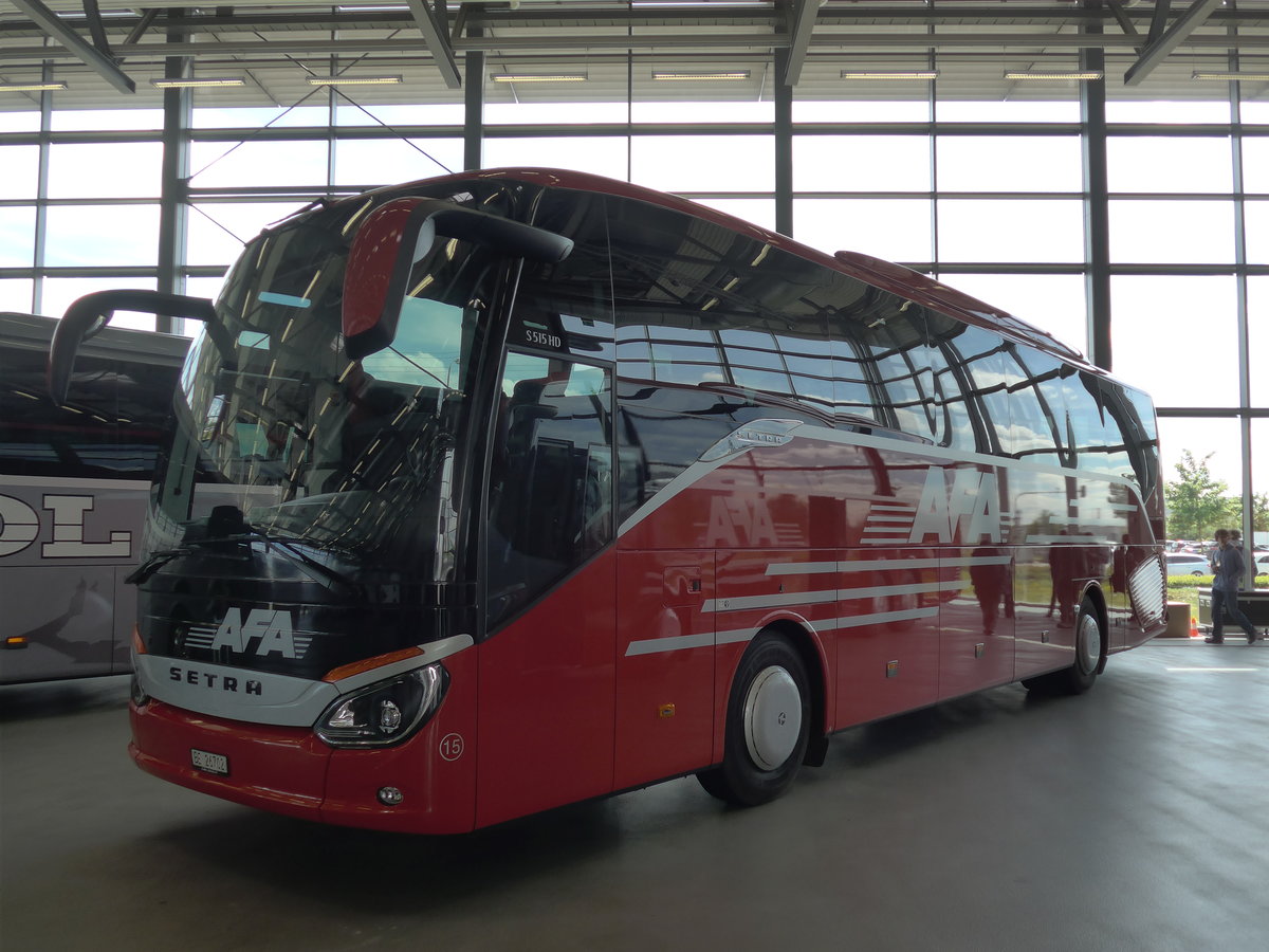 (171'139) - F�r die Schweiz: AFA Adelboden - Nr. 15/BE 26'702 - Setra am 20. Mai 2016 in Neu-Ulm, Setrawerk