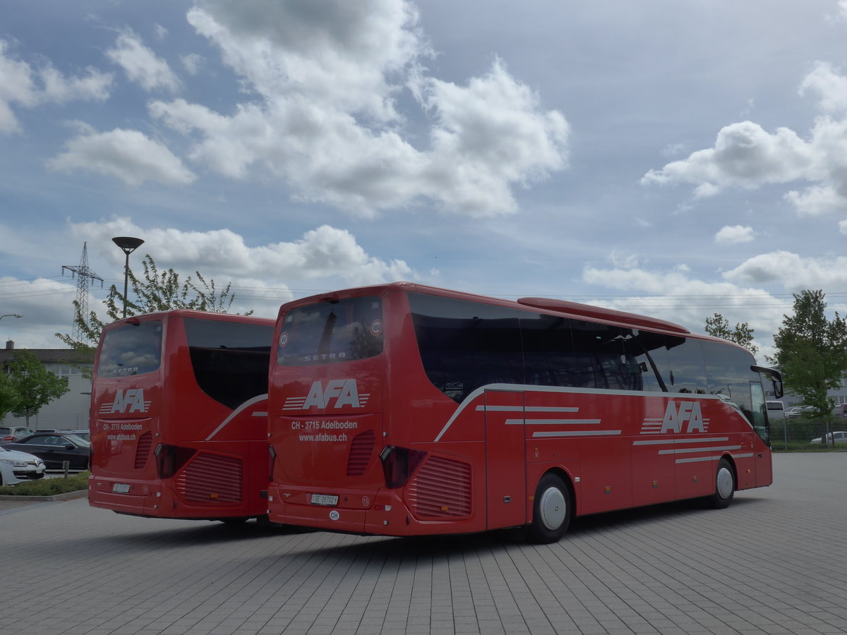 (171'193) - Fr die Schweiz: AFA Adelboden - Nr. 15/BE 26'702 - Setra am 20. Mai 2016 in Neu-Ulm, Setrawerk