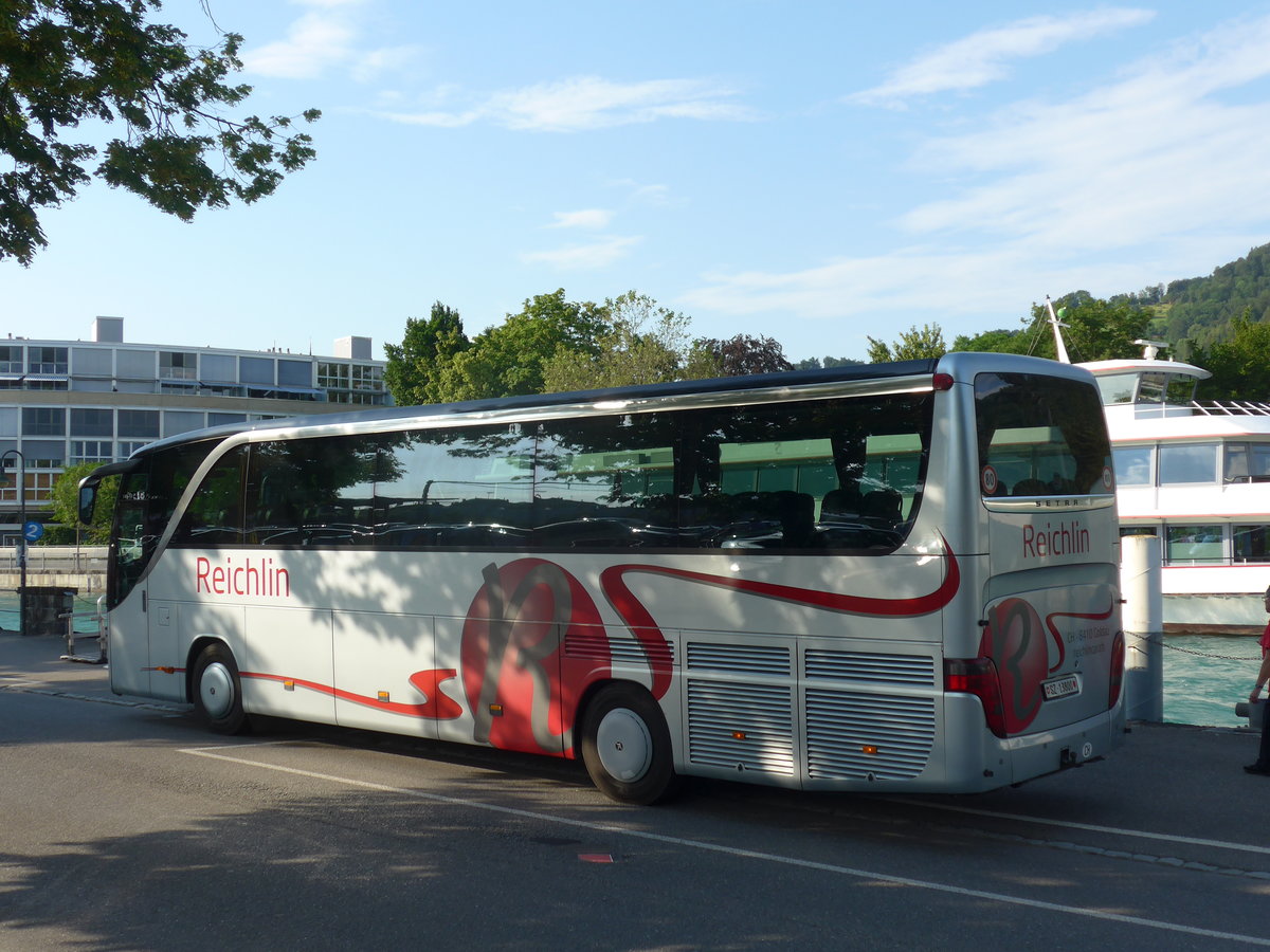 (171'942) - Reichlin, Goldau - SZ 13'800 - Setra am 24. Juni 2016 bei der Schiffl�ndte Thun