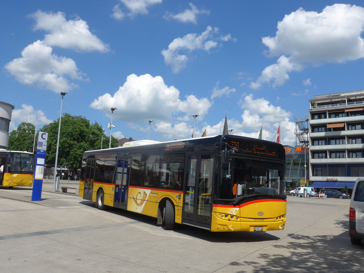 (172'672) - Schmidt, Oberb�ren - SG 267'108 - Solaris am 27. Juni 2016 beim Bahnhof Wil