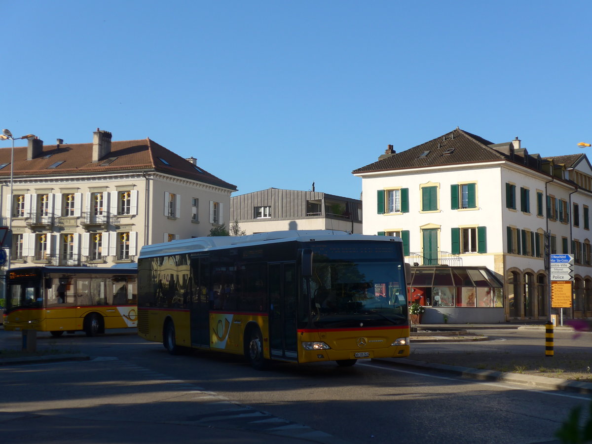 (173'136) - CarPostal Ouest - VD 335'343 - Mercedes am 19. Juli 2016 beim Bahnhof Yverdon