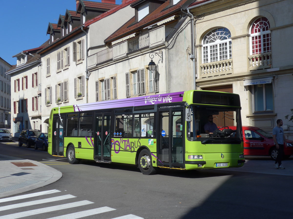 (173'558) - Keolis, Besan�on - Nr. 1880/453 XS 25 - Renault am 1. August 2016 in Pontarlier, Saint-B�ninge