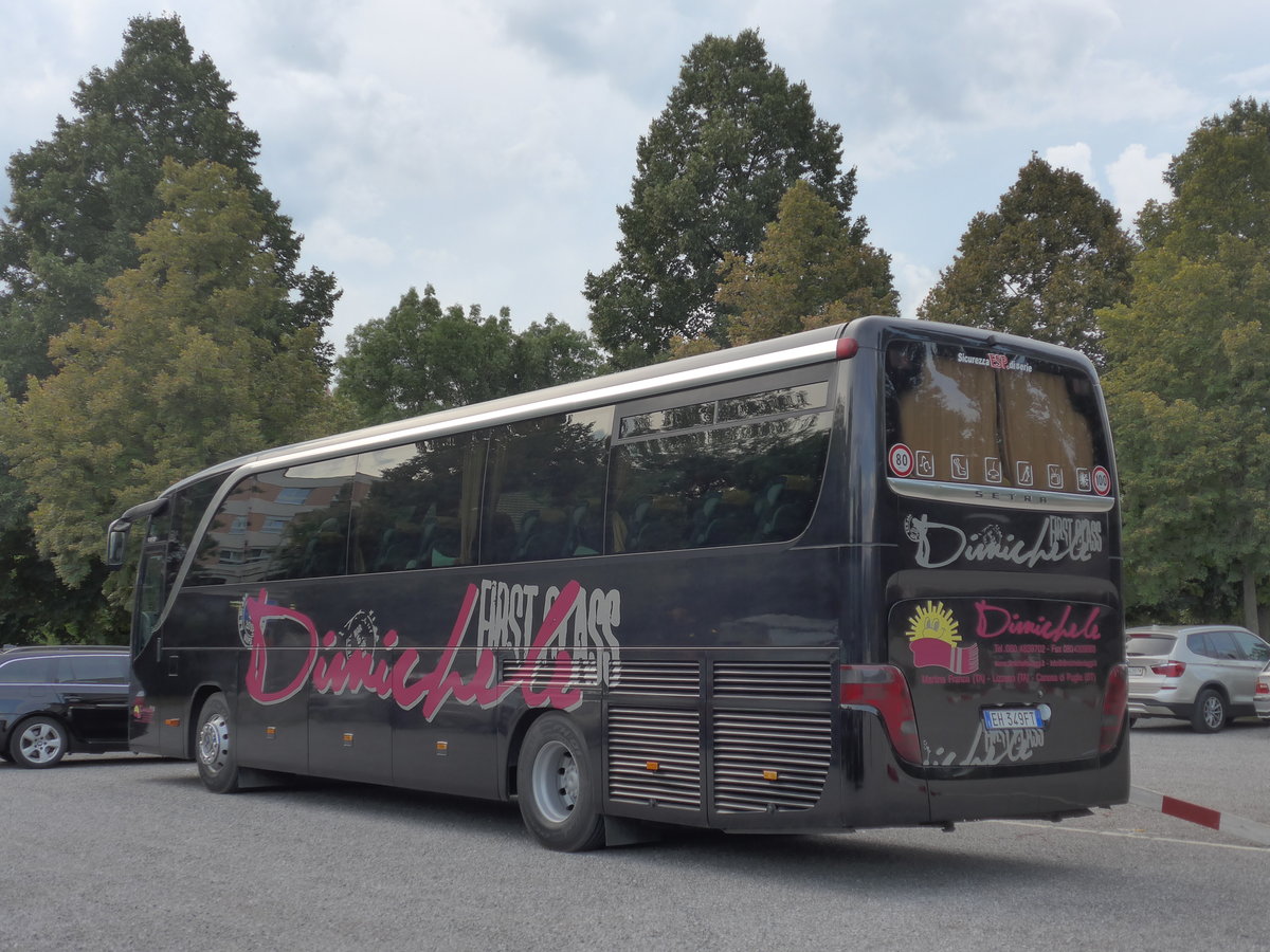 (173'914) - Aus Italien: Dimichele, Martina Franca - EH-349 FT - Setra am 17. August 2016 in Thun, Lachenwiese