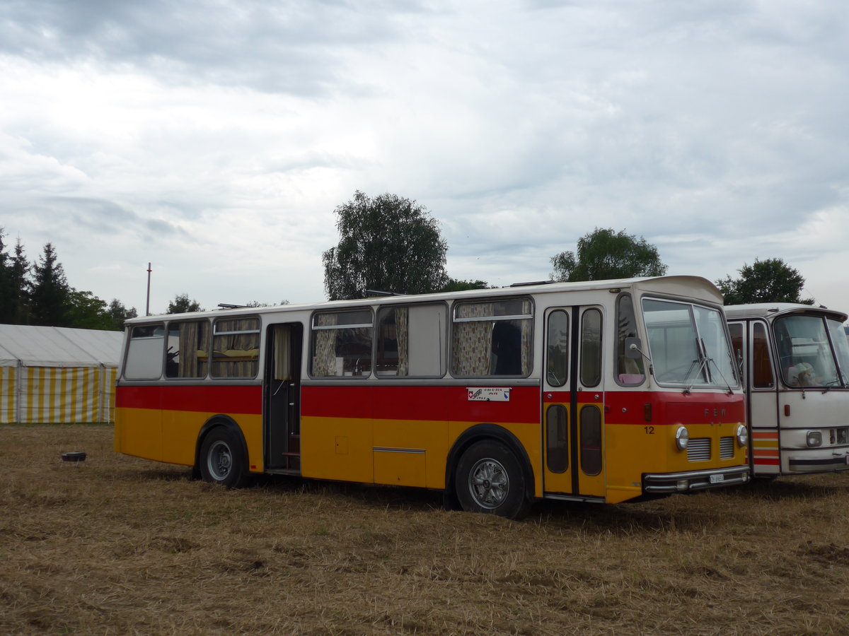 (174'072) - Aus der Schweiz: Tr�b, Oberrieden - Nr. 12/ZH 69'651 - FBW/R&J (ex Ryffel, Uster Nr. 12) am 20. August 2016 in B�singen, Bahnhof