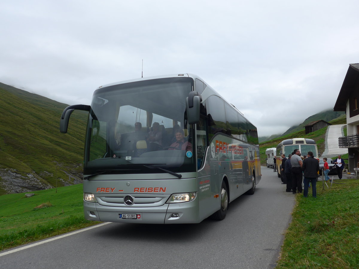 (174'175) - Frey, Schlossrued - AG 51'381 - Mercedes am 21. August 2016 in Am Bach