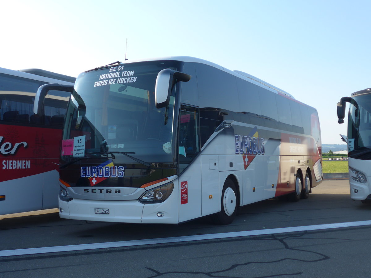 (174'364) - ARAG Ruswil - Nr. 51/LU 15'522 - Setra am 28. August 2016 in Estavayer-le-Lac, ESAF