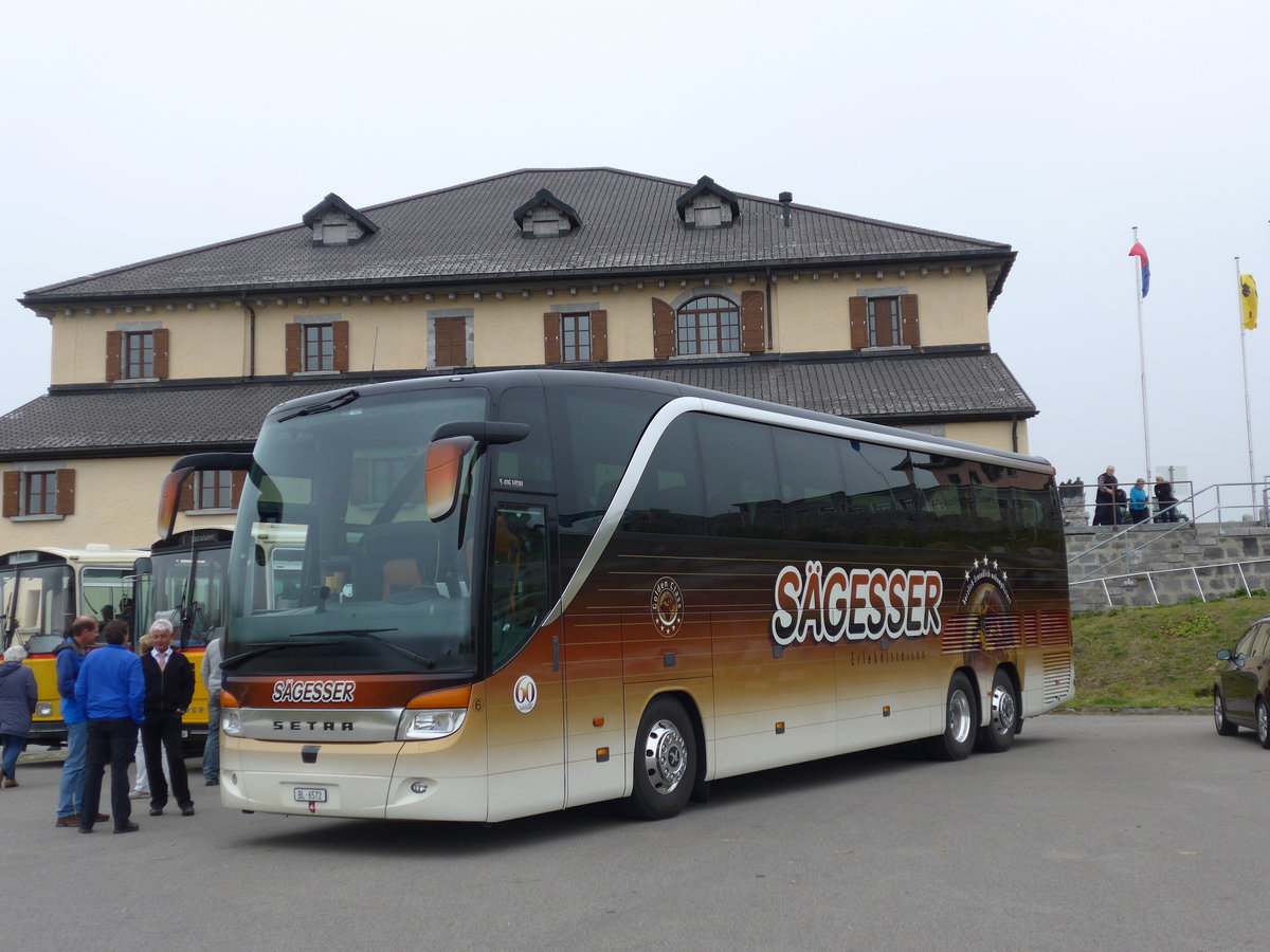 (175'020) - S�gesser, Wintersingen - Nr. 6/BL 6572 - Setra am 18. September 2016 in Gotthard, Passh�he