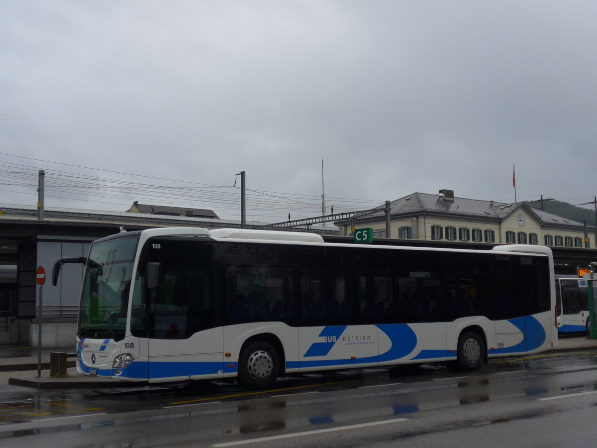 (175'297) - BOGG Wangen b.O. - Nr. 108/SO 117'612 - Mercedes am 2. Oktober 2016 beim Bahnhof Olten