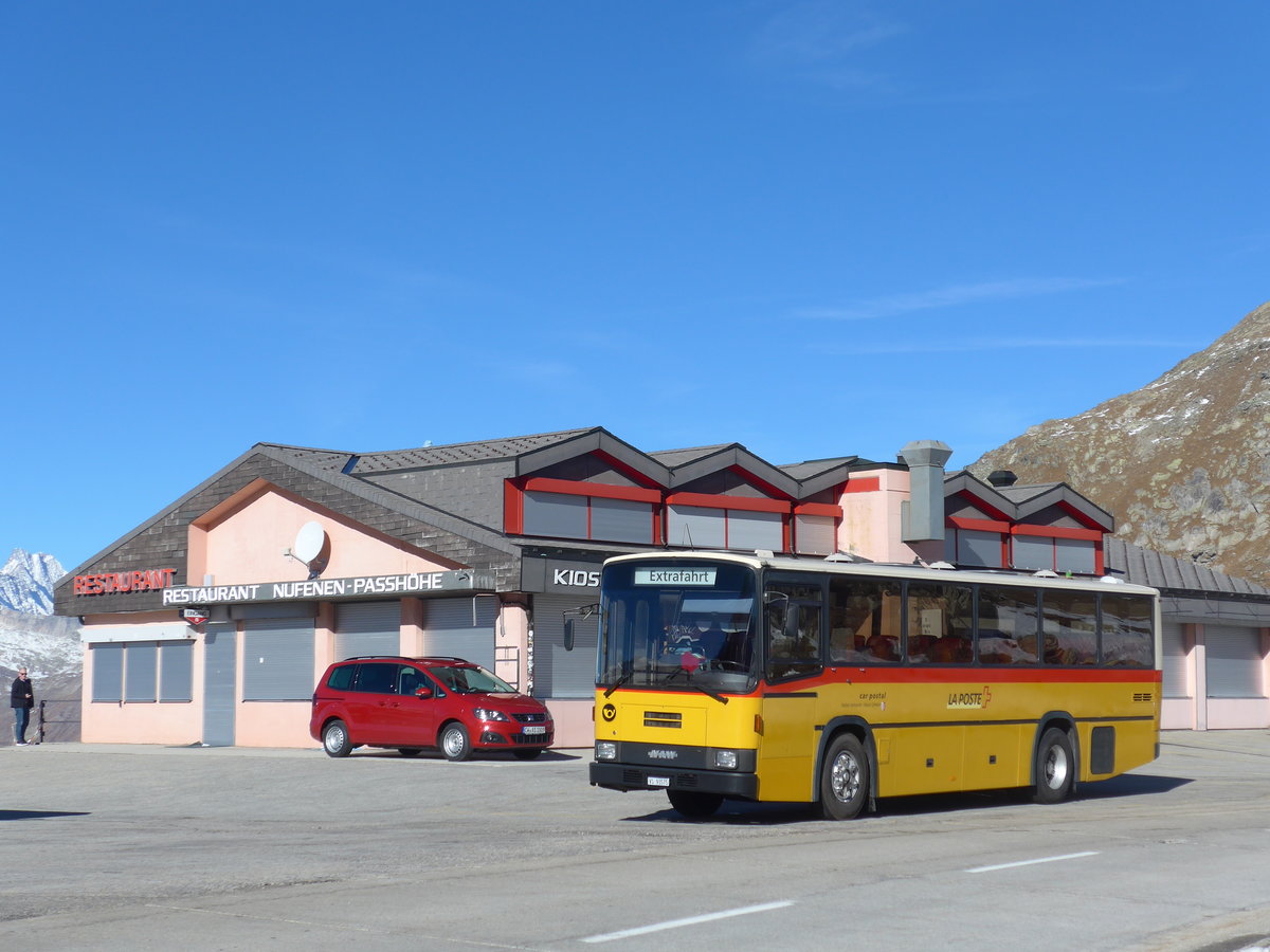 (176'382) - Oser, B�rchen - VS 93'575 - NAW/Lauber (ex Epiney, Ayer) am 30. Oktober 2016 in Nufenen, Passh�he