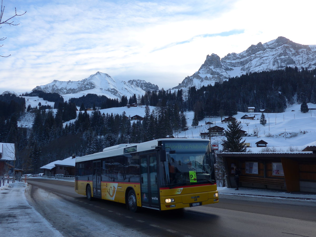 (177'722) - Wyss, Boningen - Nr. 38/SO 59'474 - MAN am 7. Januar 2017 in Adelboden, Oey