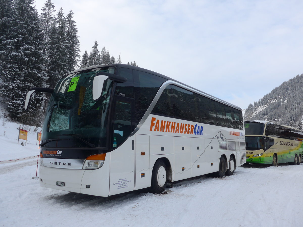 (177'941) - Fankhauser, Sigriswil - BE 35'126 - Setra am 8. Januar 2017 in Adelboden, ASB