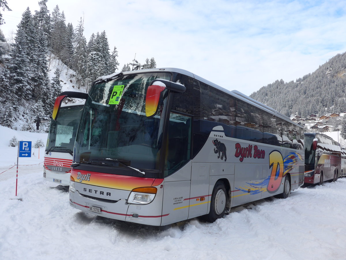 (177'958) - Dysli, Bern - Nr. 29/BE 51'702 - Setra am 8. Januar 2017 in Adelboden, ASB