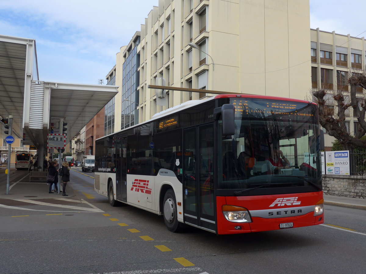 (178'286) - ARL Viganello - Nr. 24/TI 97'024 - Setra am 7. Februar 2017 in Lugano, Centro