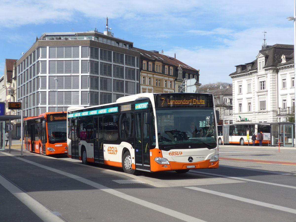 (178'818) - BSU Solothurn - Nr. 97/SO 172'097 - Mercedes am 4. M�rz 2017 beim Hauptbahnhof Solothurn