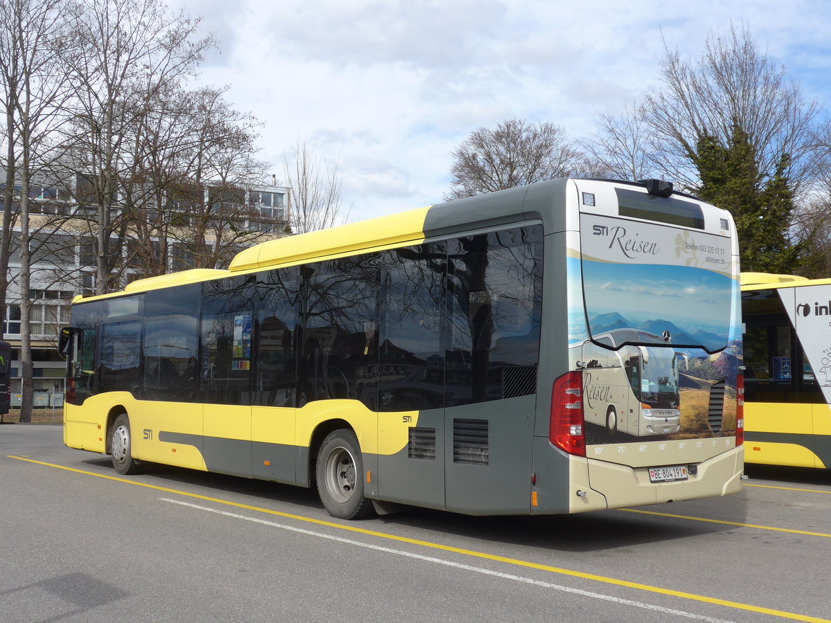 (178'827) - STI Thun - Nr. 191/BE 804'191 - Mercedes am 4. Mrz 2017 bei der Schifflndte Thun