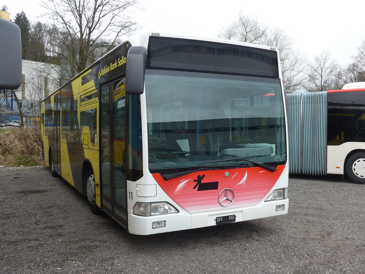 (179'062) - BGU Grenchen - Nr. 11 - Mercedes am 20. Mrz 2017 in Kloten, EvoBus