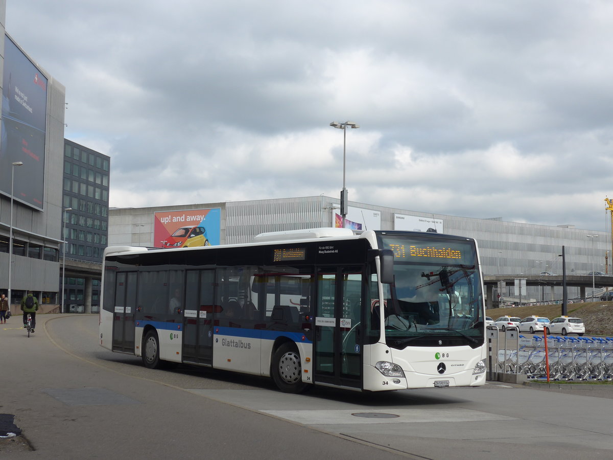 (179'093) - Maag, Kloten - Nr. 34/ZH 590'934 - Mercedes am 20. M�rz 2017 in Z�rich, Flughafen