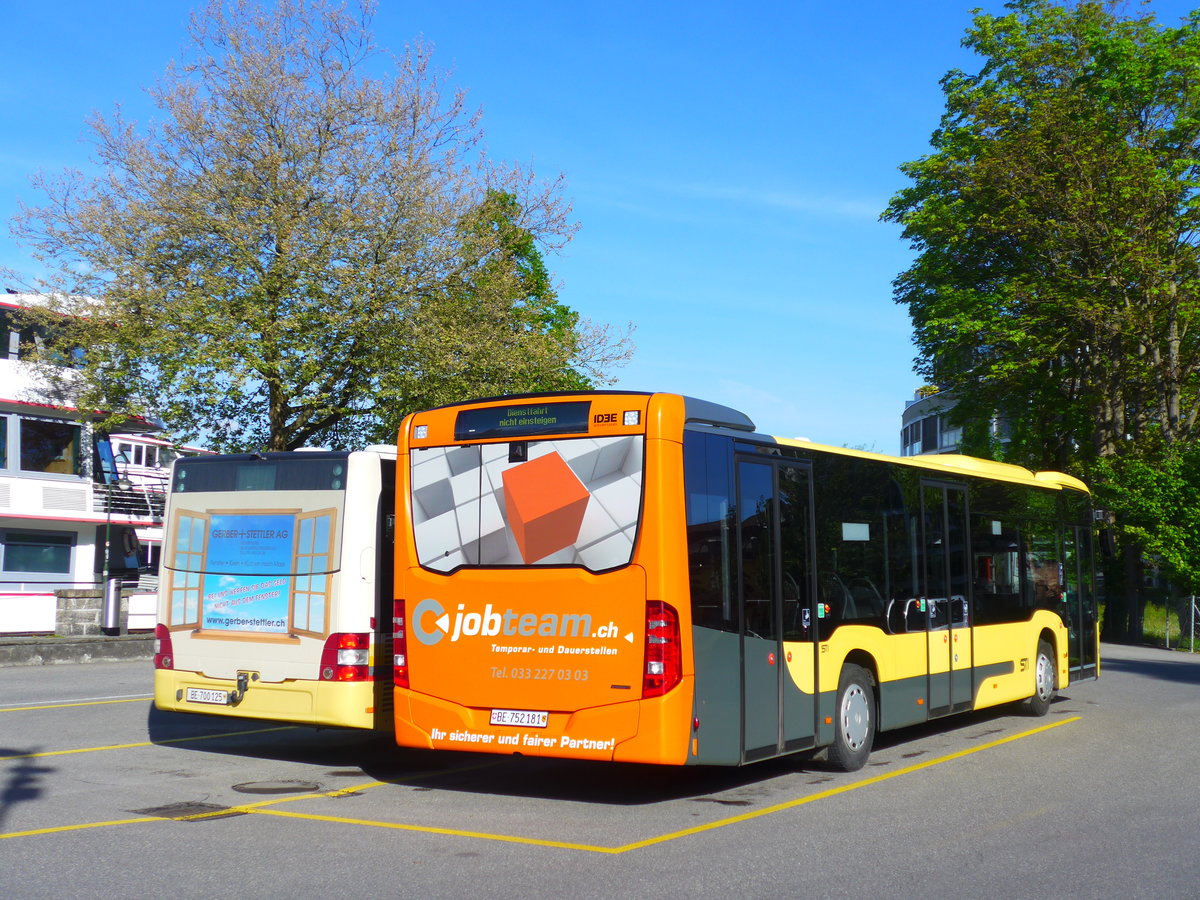 (180'136)- STI Thun - Nr. 181/BE 752'181 - Mercedes am 15. Mai 2017 bei der Schifflndte Thun