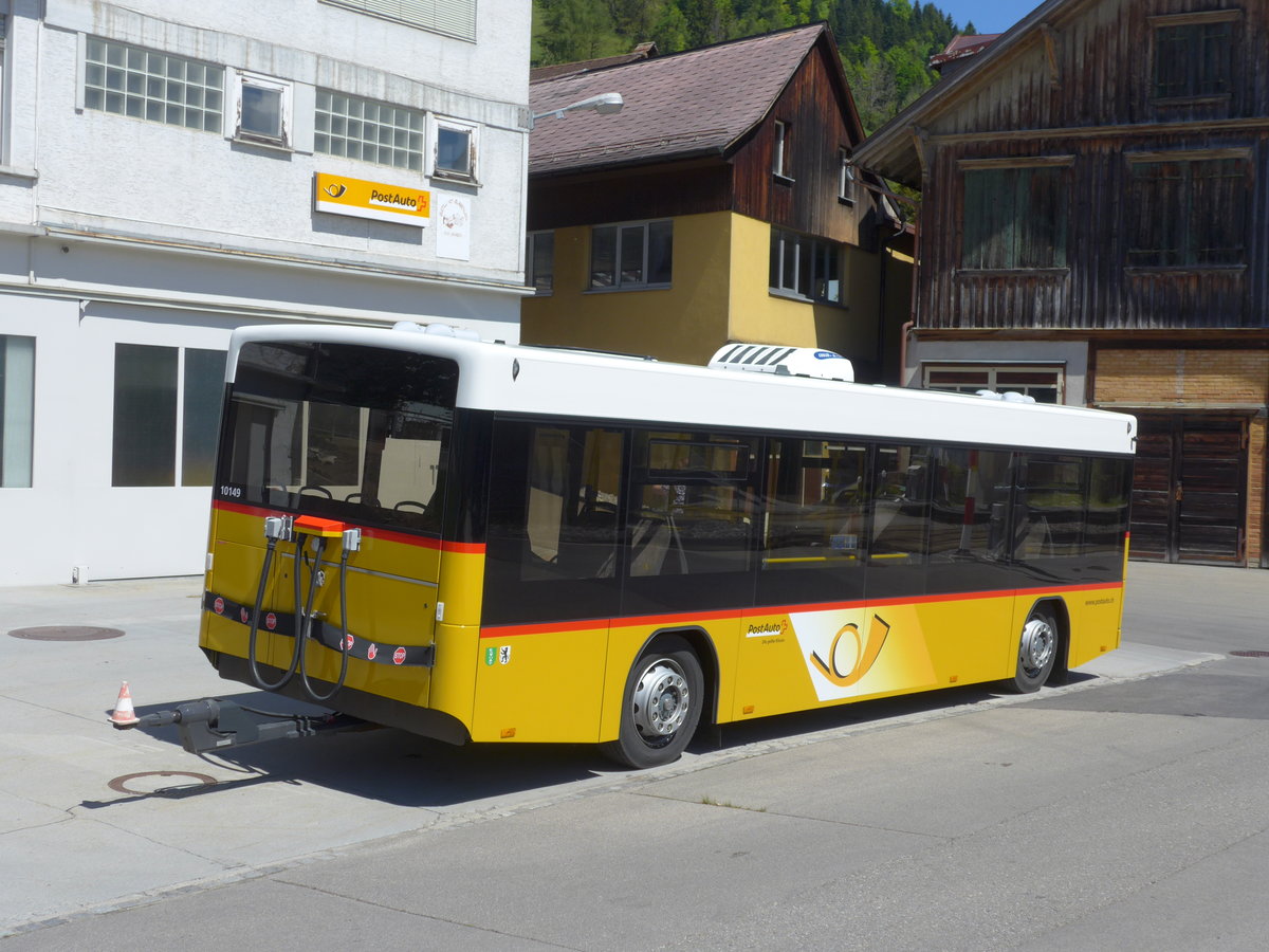(180'328) - PostAuto Ostschweiz - SG 412'681 - Hess Personenanh�nger am 22. Mai 2017 beim Bahnhof Urn�sch