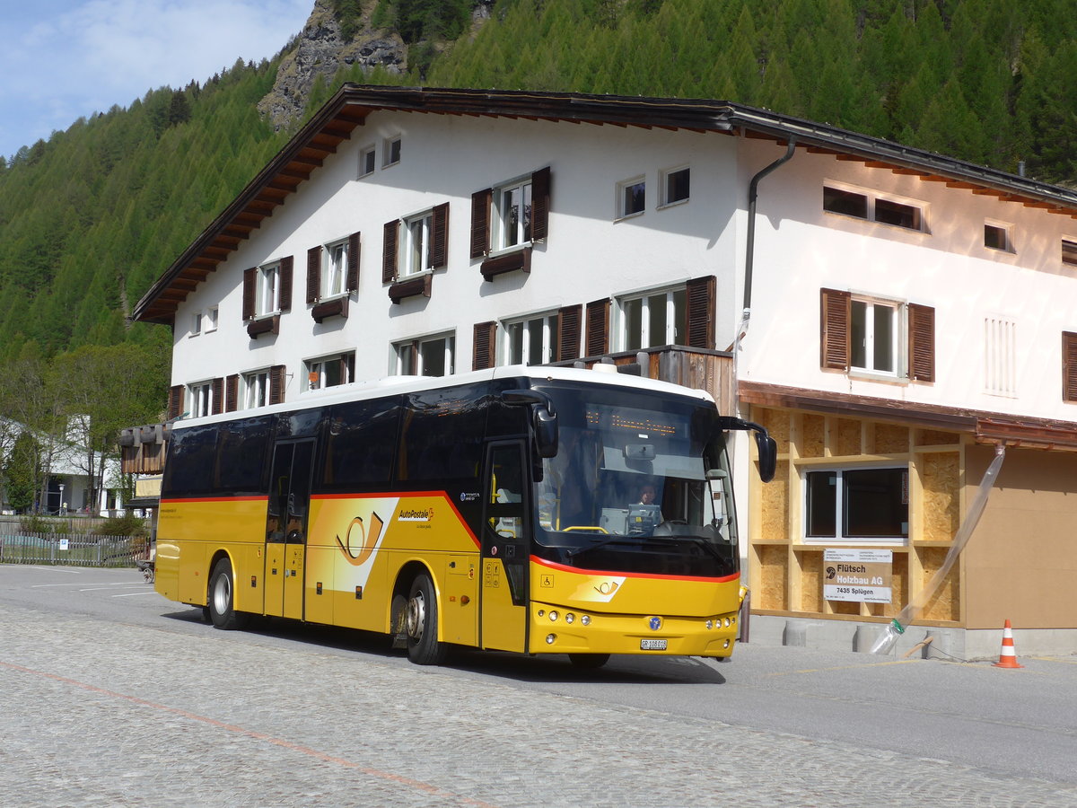 (180'490) - TpM, Mesocco - Nr. 18/GR 108'018 - Temsa (ex AutoPostale Ticino) am 23. Mai 2017 in Spl�gen, Dorf