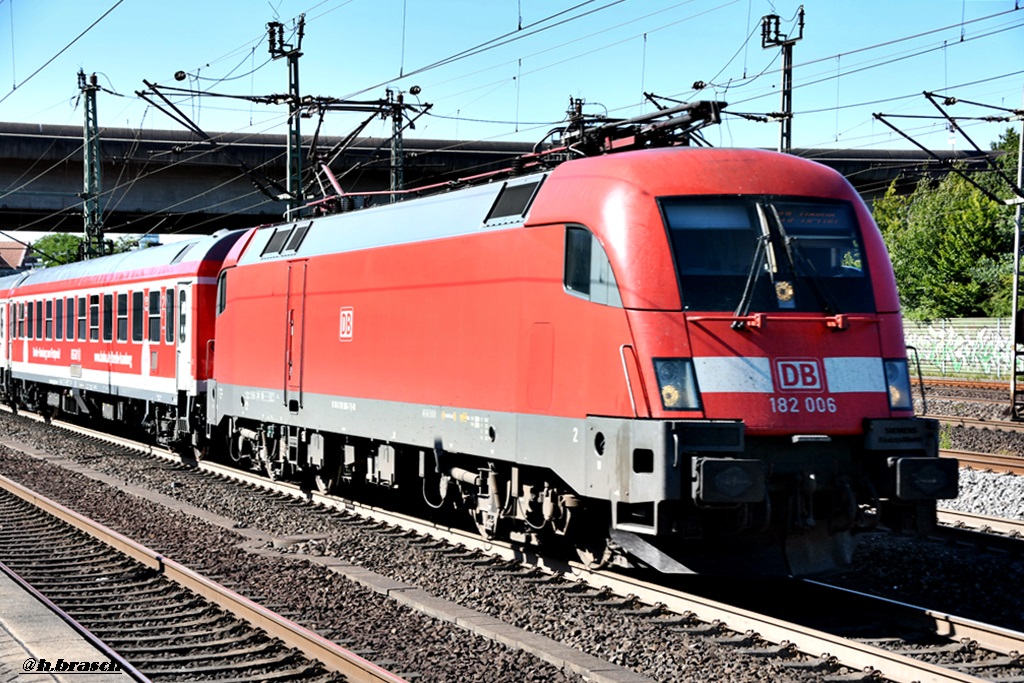 182 006 mit IRE richtung stendal,aufgenommen in hh-harburg,06.07.18
