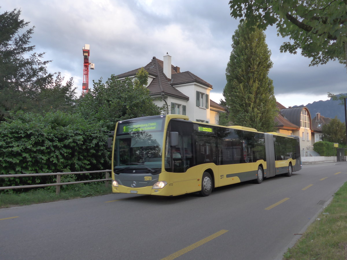 (182'083) - STI Thun - Nr. 173/BE 752'173 - Mercedes am 15. Juli 2017 in Thun, KK Thun