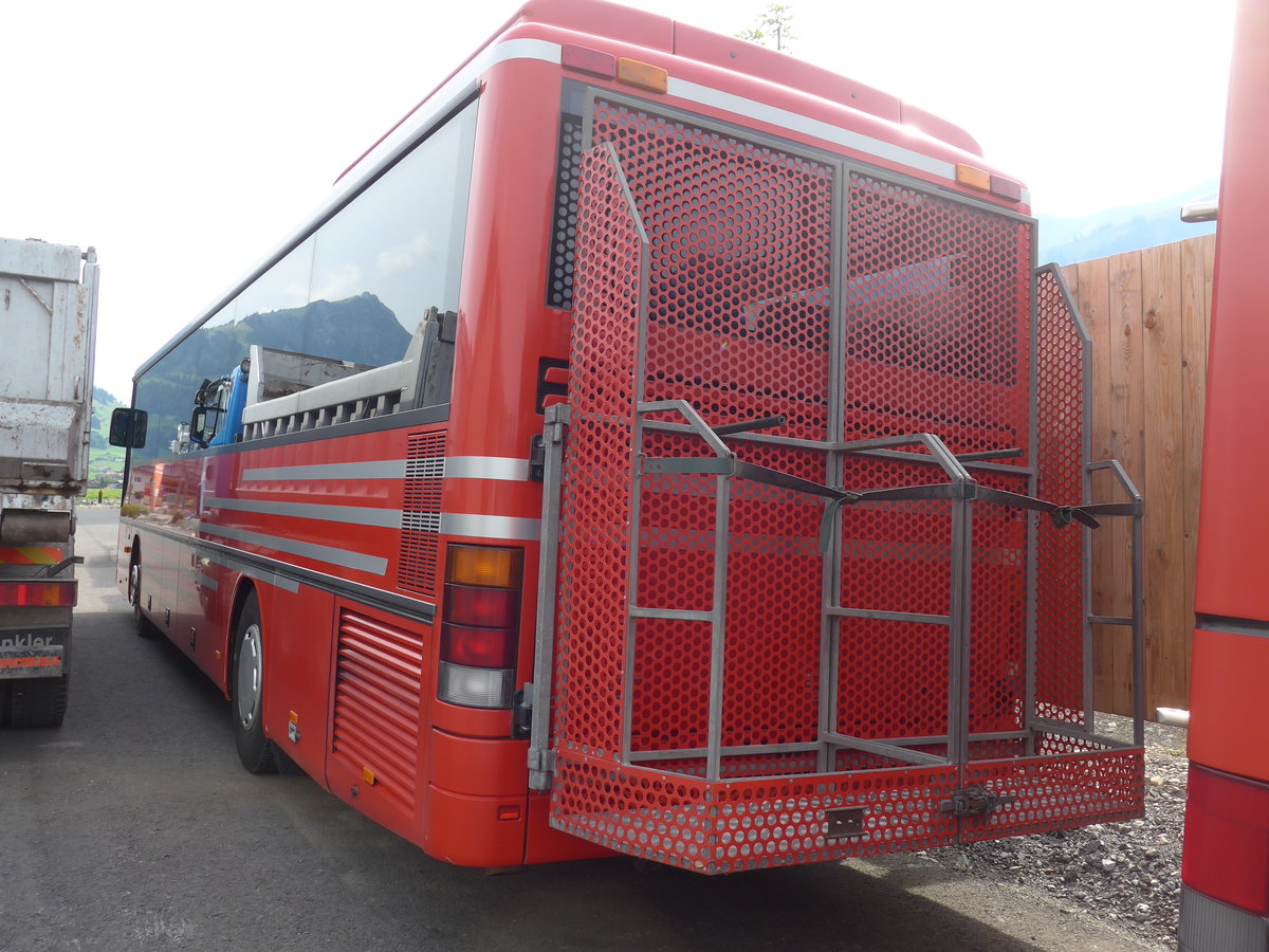 (182'159) - AFA Adelboden - Nr. 22 - Setra (ex Nr. 8) am 22. Juli 2017 in Frutigen, Garage