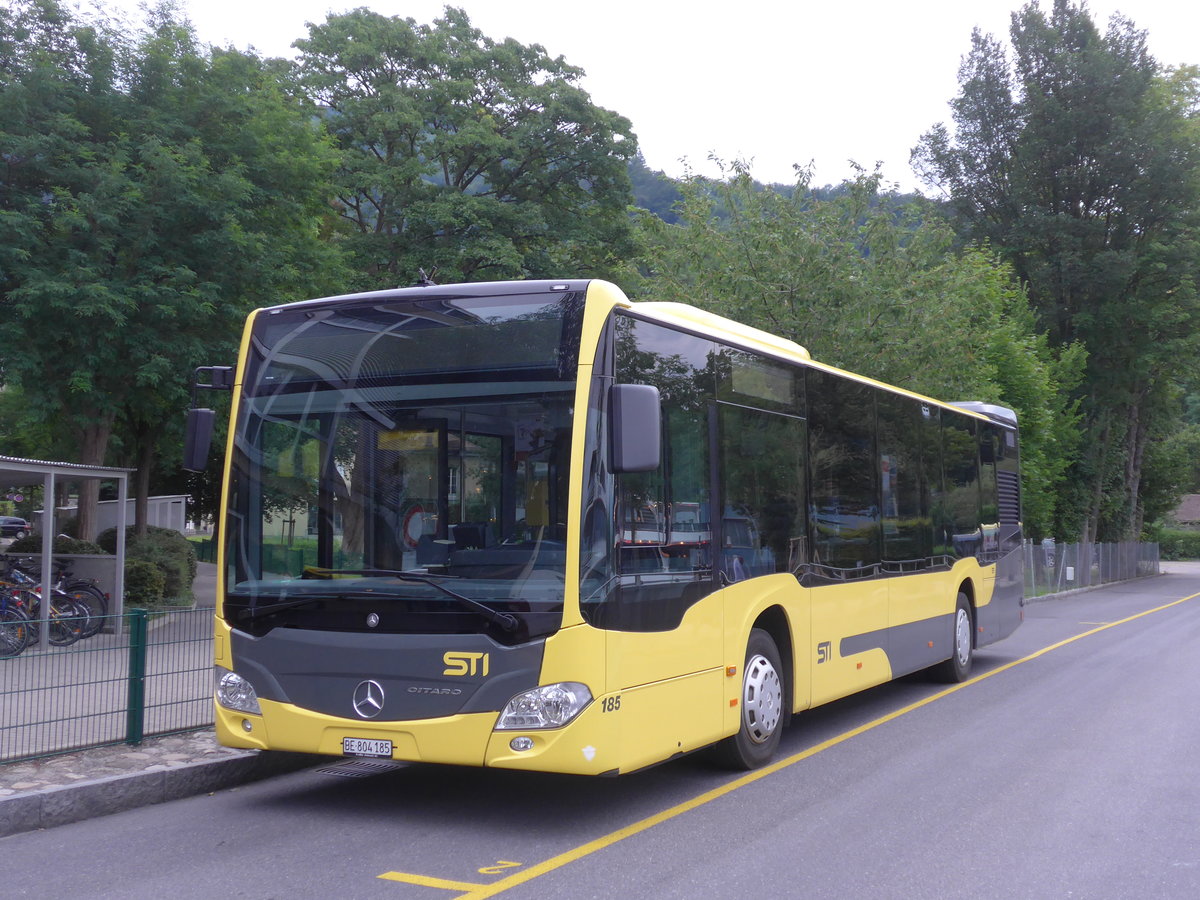 (182'175) - STI Thun - Nr. 185/BE 804'185 - Mercedes am 22. Juli 2017 bei der Schiffl�ndte Thun