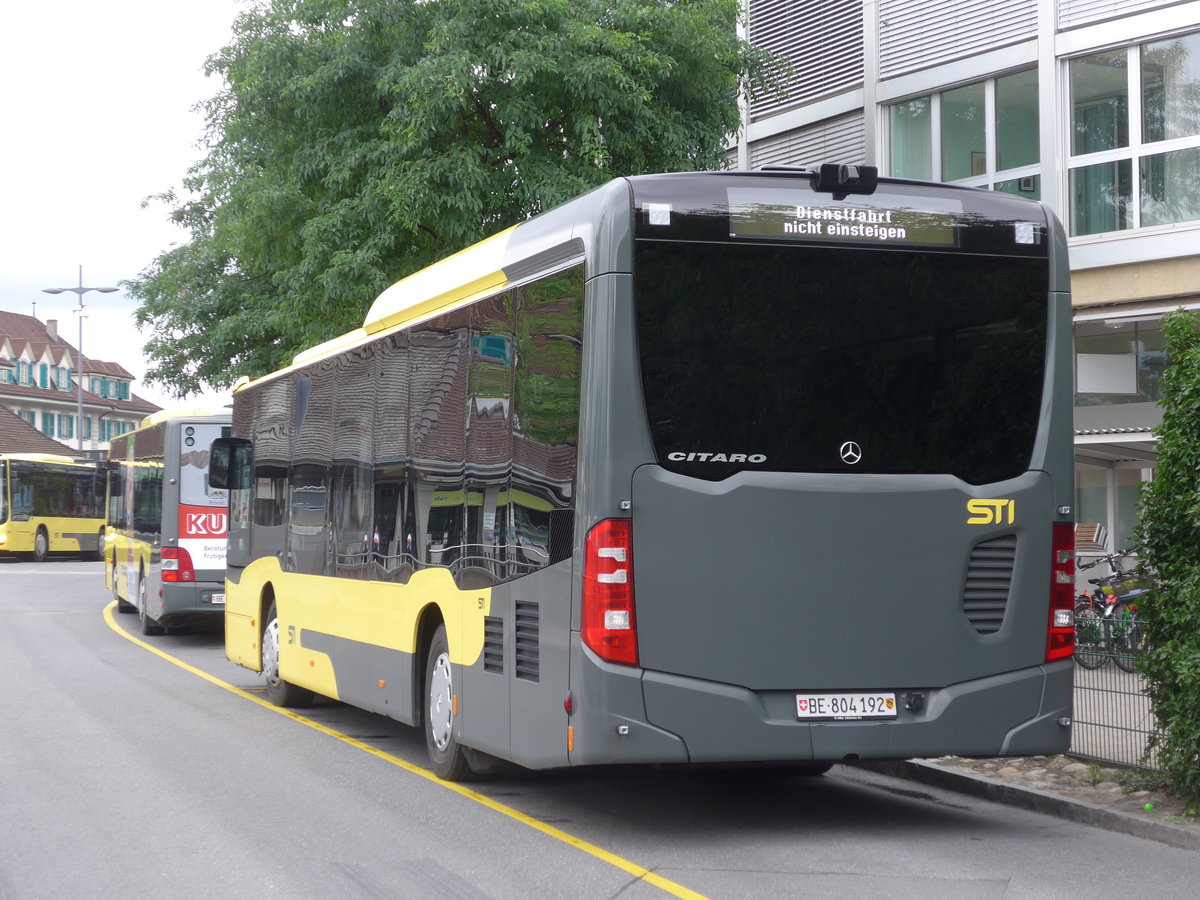 (182'195) - STI Thun - Nr. 192/BE 804'192 - Mercedes am 23. Juli 2017 bei der Schiffl�ndte Thun