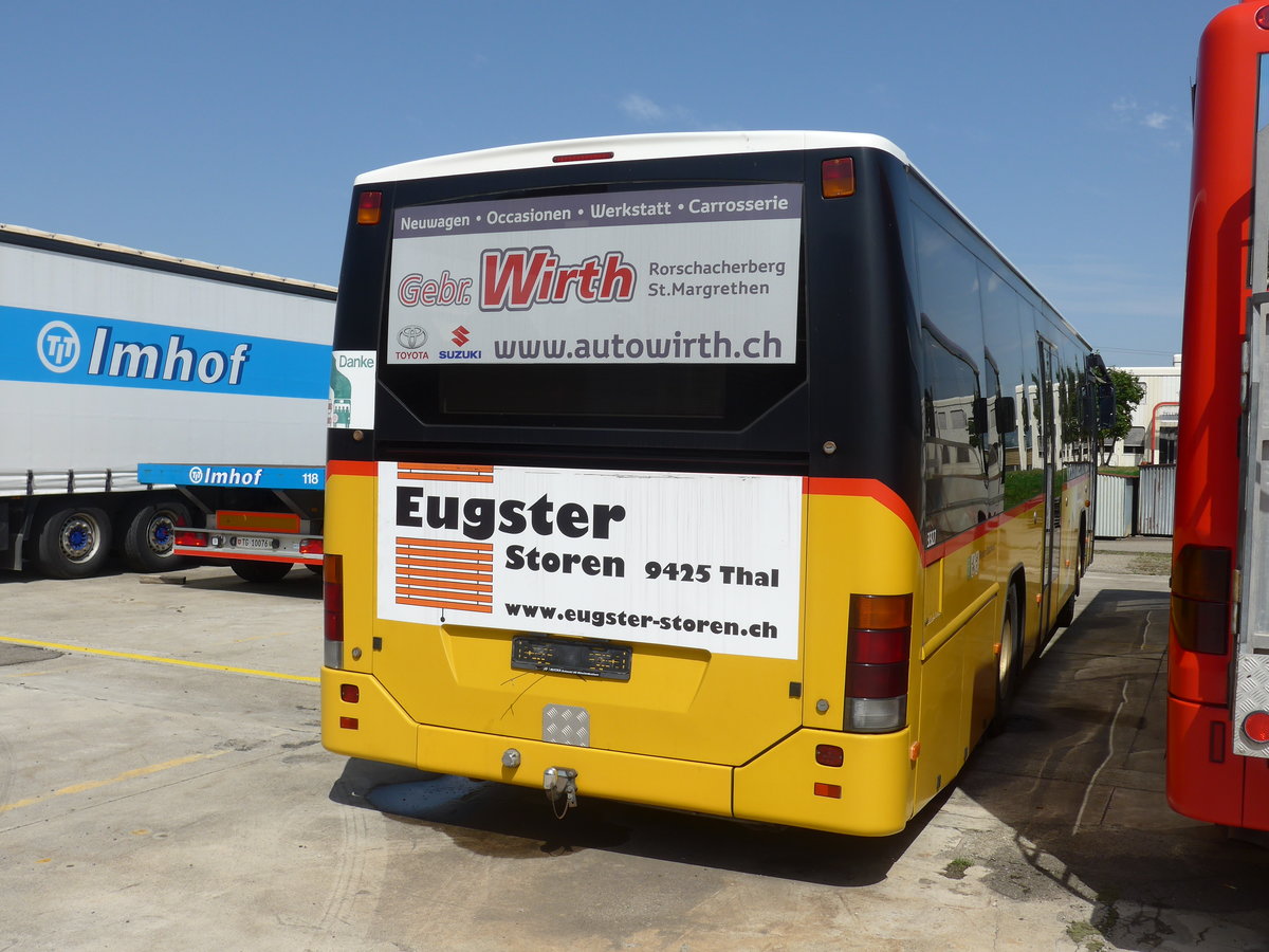 (182'588) - Schwizer, Goldach - (SG 395'064) - Volvo (ex PostAuto Ostschweiz) am 3. August 2017 in Frauenfeld, Langdorfstrasse