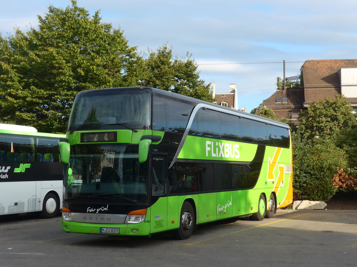 (182'698) - Aus Deutschland: Albus, Mnchen - Nr. M8059/M-EU 8059 - Setra am 5. August 2017 in Zrich, Sihlquai