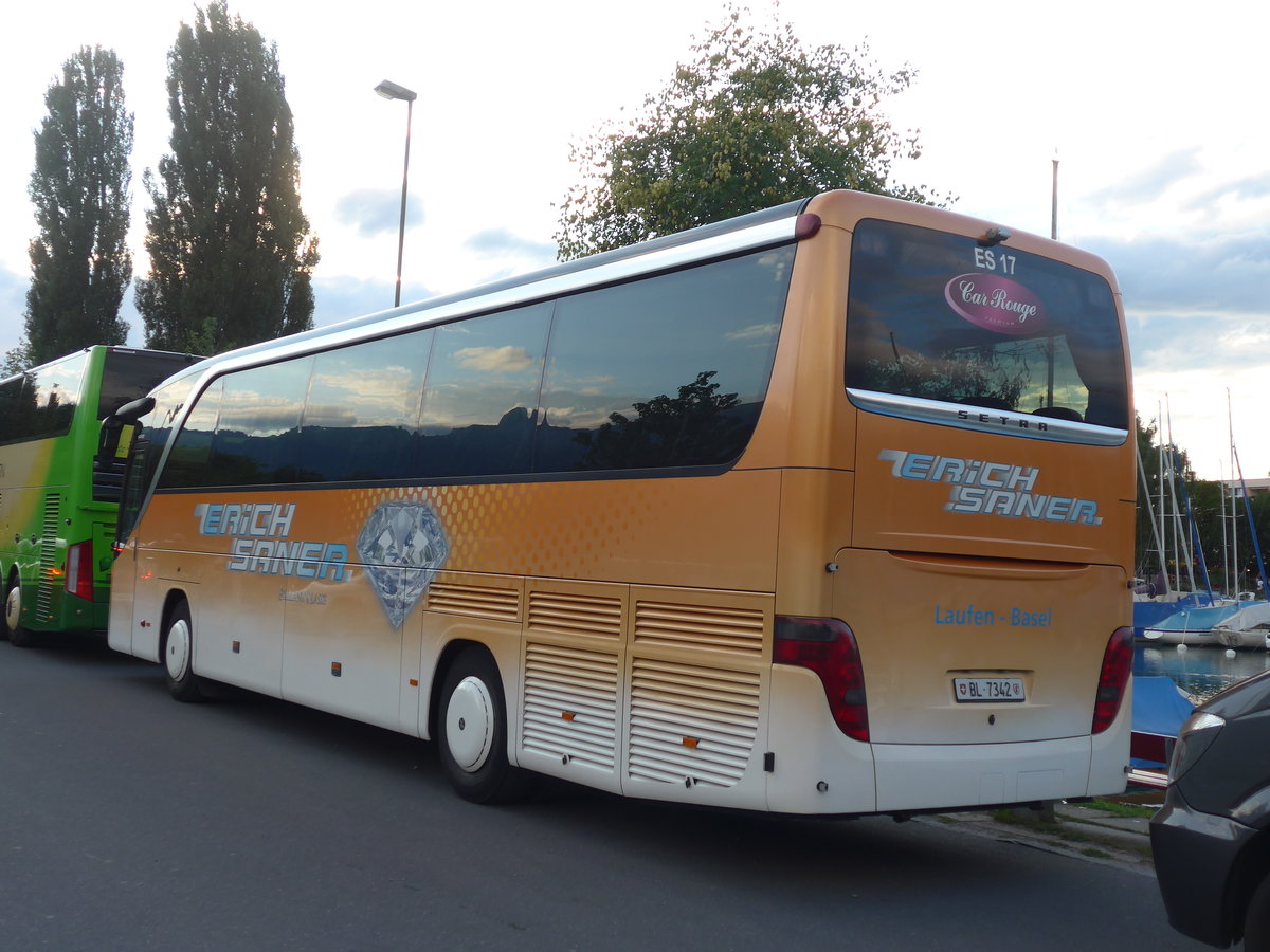 (182'806) - Saner, Laufen - Nr. 17/BL 7342 - Setra am 5. August 2017 in Thun, Strandbad