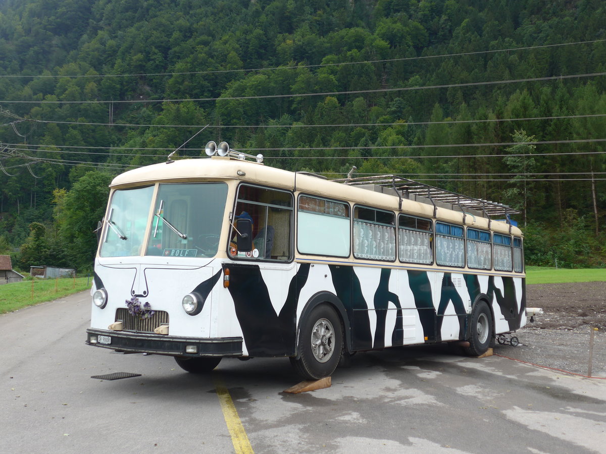 (183'589) - K�ndig, Affeltrangen - SH 90'008 - FBW/R&J (ex P 25'505; ex P 22'304) am 19. August 2017 in Unterbach, Rollfeld 
