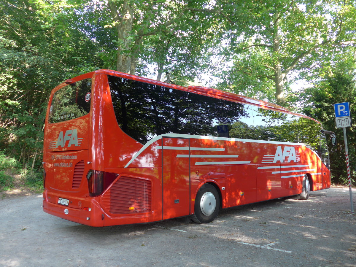 (183'841) - Aus der Schweiz: AFA Adelboden - Nr. 15/BE 26'702 - Setra am 22. August 2017 in Herrenberg, Schlossberg