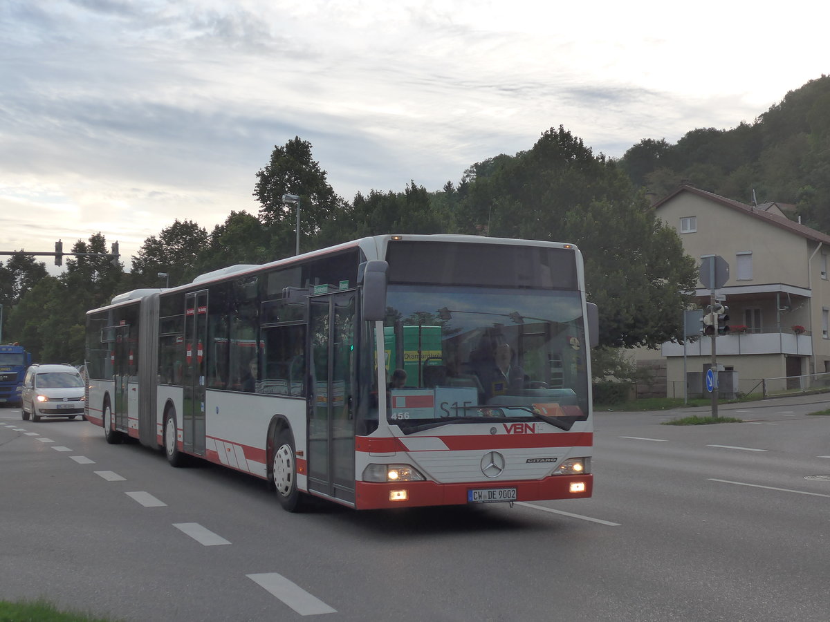 (183'869) - VBN Calw - CW-DE 9002 - Mercedes am 23. August 2017 in Herrenberg, Seestrasse
