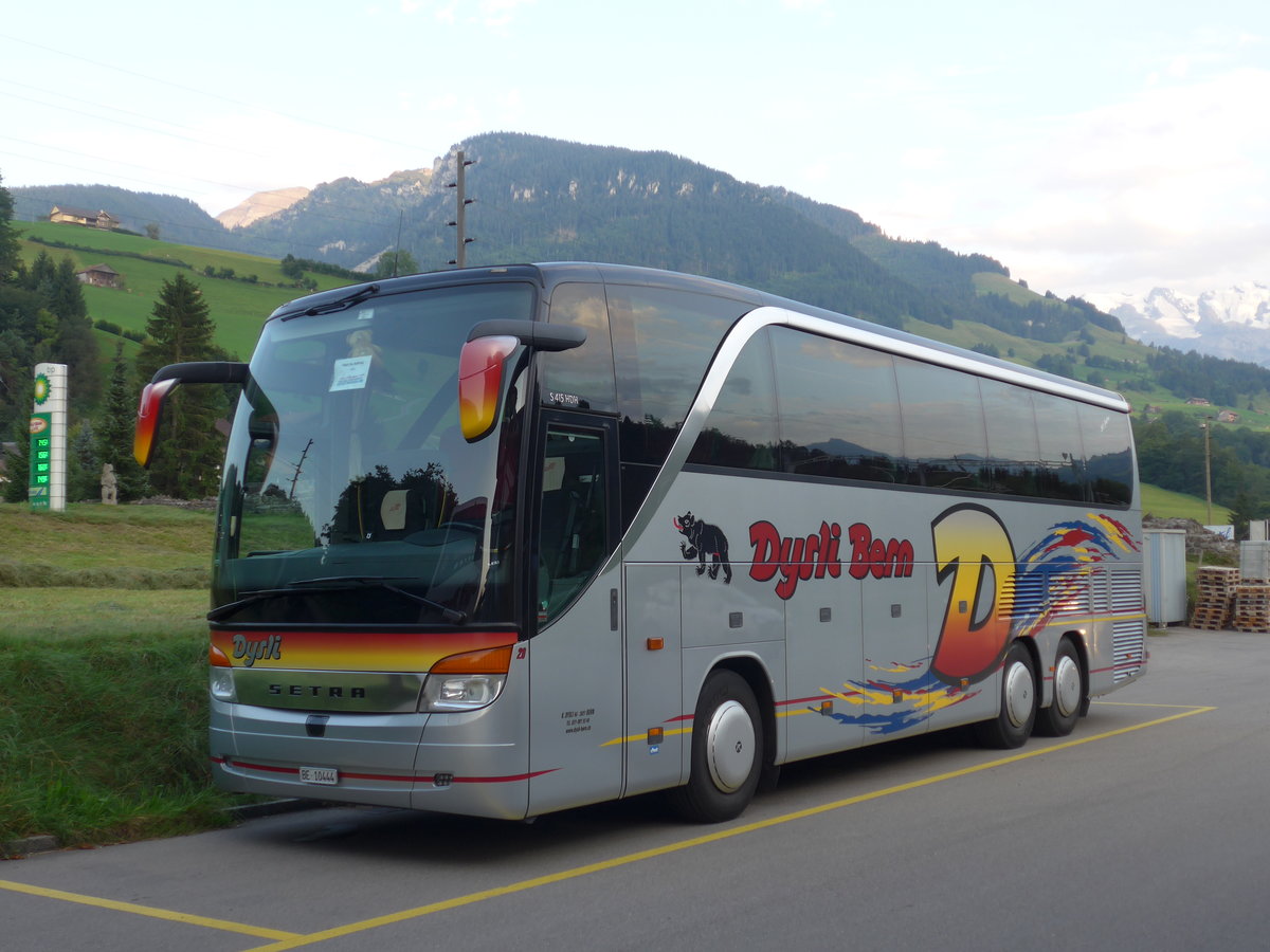 (184'278) - Dysli, Bern - Nr. 20/BE 10'444 - Setra (ex EvoBus, Kloten) am 25. August 2017 beim Bahnhof M�lenen